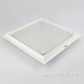 Removable Core Perforated Plate Diffusers for Air Intake